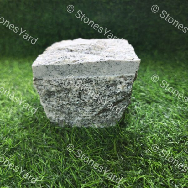 White Rough Natural Top Machine-Cut Cobblestone - Image 4